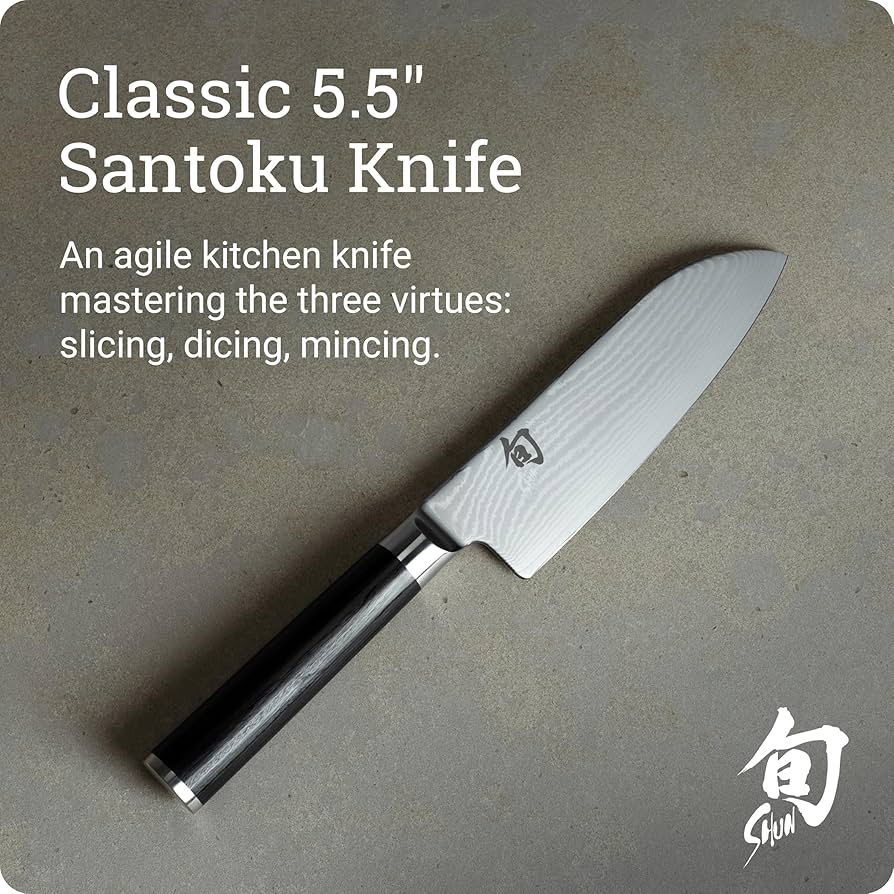 Amazon｜貝印 旬 Classic 三徳 包丁 135mm 三徳包丁 KAI Shun DM0727