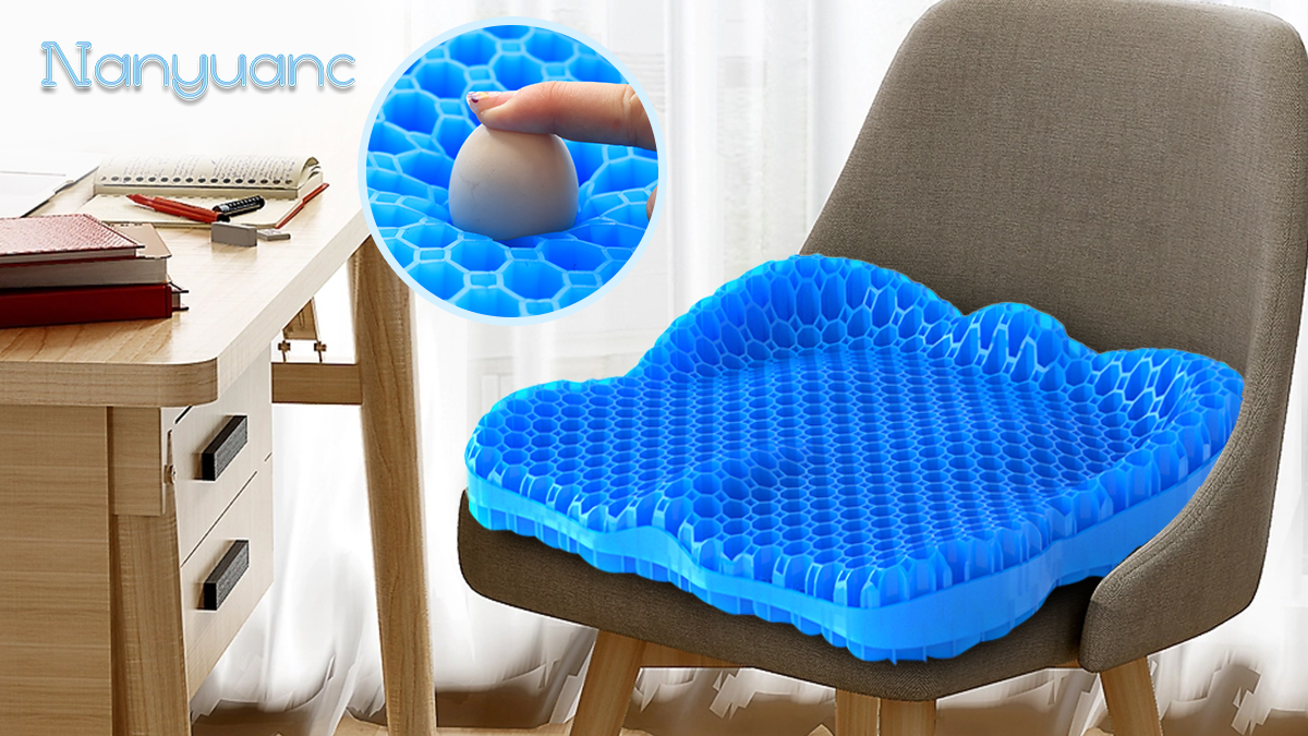 Amazon.co.jp: 【四季通用 で蒸れにくい】 ゲルクッション 75mm極厚