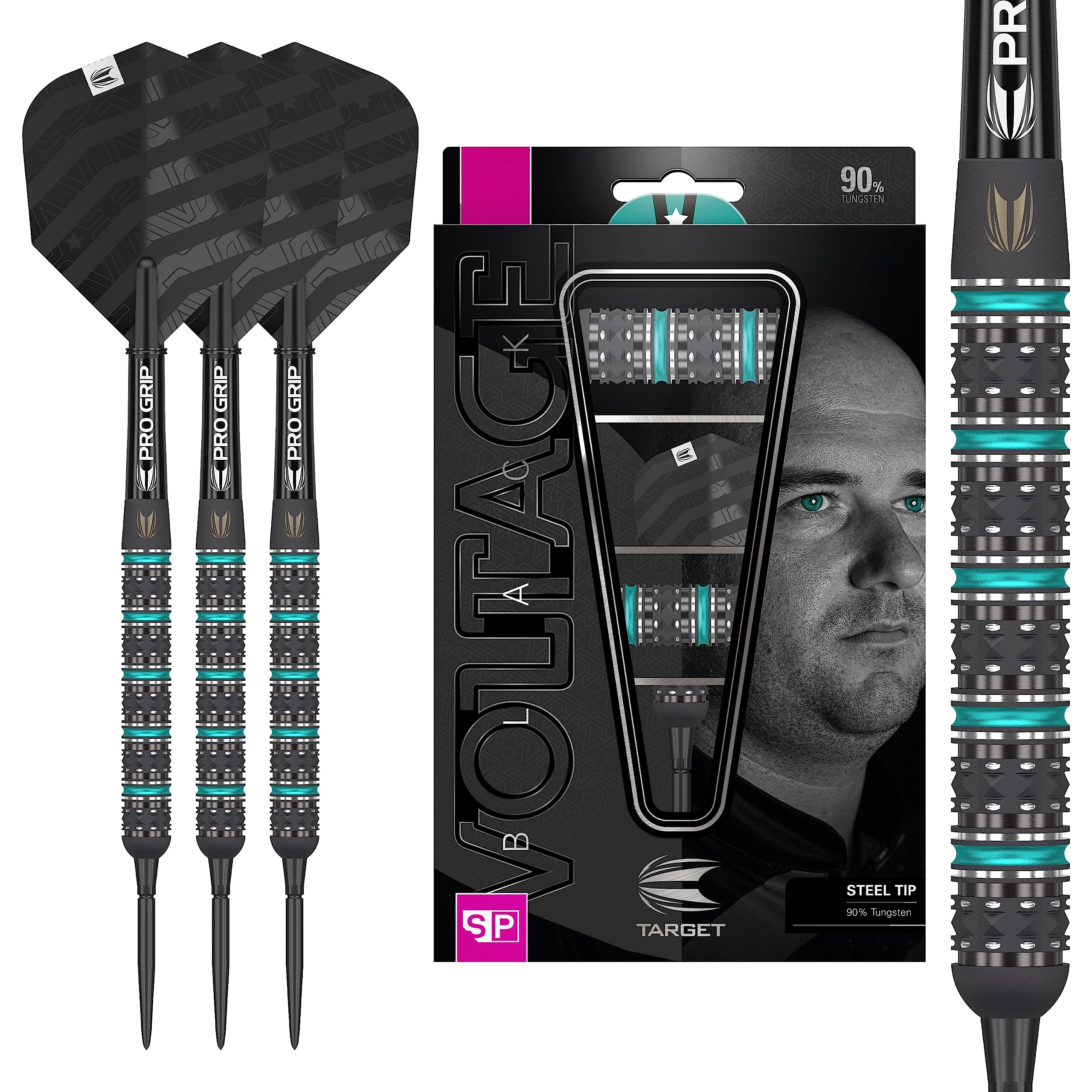 Amazon.co.jp: Target Darts Rob Cross ブラックエディション 22G