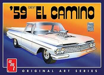 Amazon | AMT 1/25 1959 シェビー・エルカミーノ | プラモデル 通販