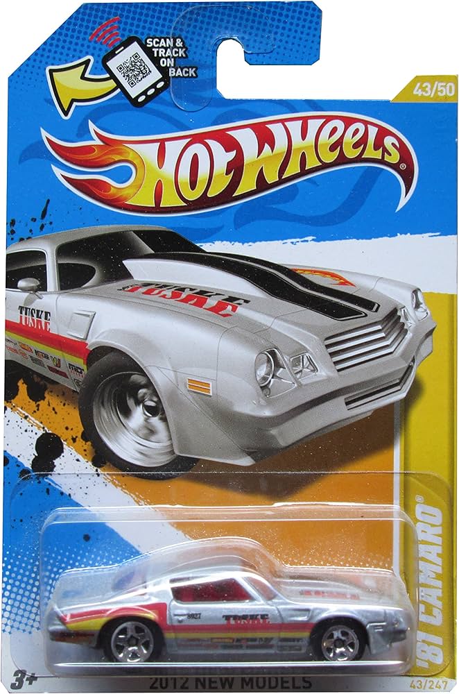 Amazon.com: 2012 Hot Wheels New Models '81 Camaro Silver #43/247