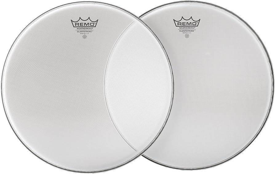 Amazon.com: Remo Silentstroke Drumhead, 8