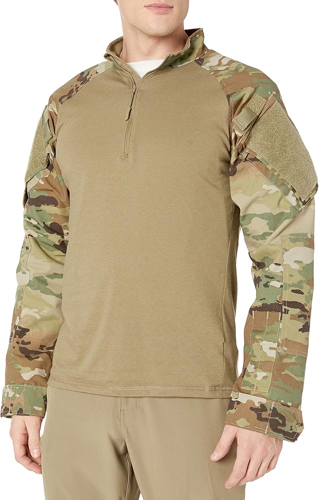 Amazon.com: Tru-Spec mens Scorpion Ocp 1/4 Zip Combat Shirt Long