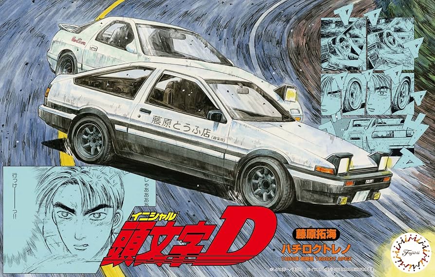 Amazon | フジミ模型 1/24 頭文字DシリーズNo.1 トレノ前期型1600GT