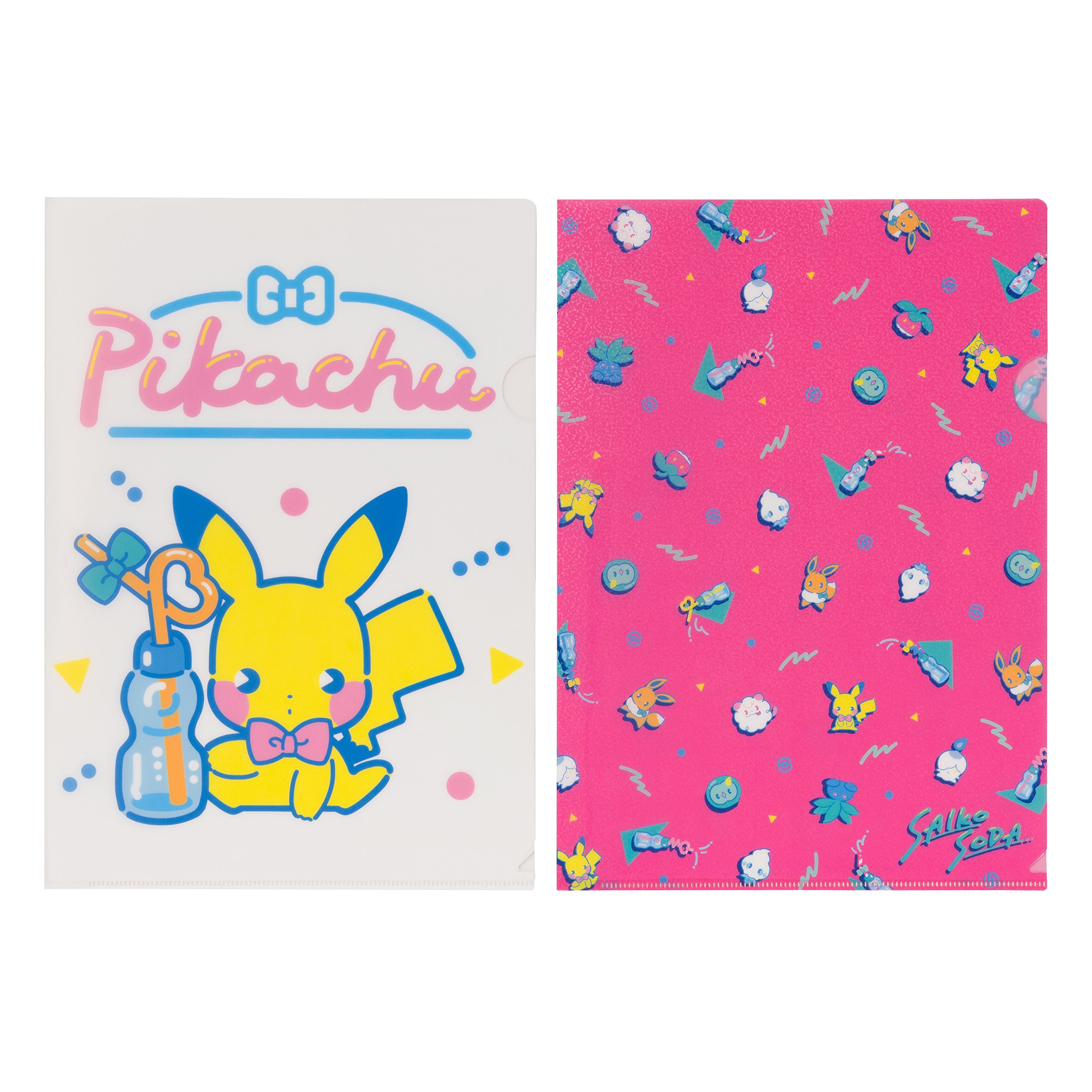 Amazon.co.jp: ポケモンセンターオリジナル A4クリアファイル2枚セット