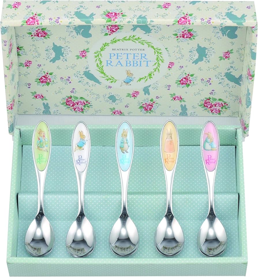 Amazon｜アサヒ ピーターラビット スプーン&フォークセット 5本セット