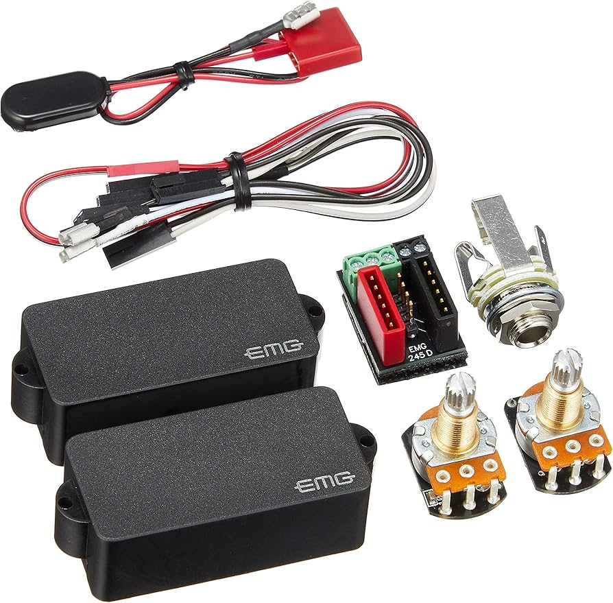 Amazon | EMG イーエムジー 4弦ベース用 アクティブピックアップ EMG P