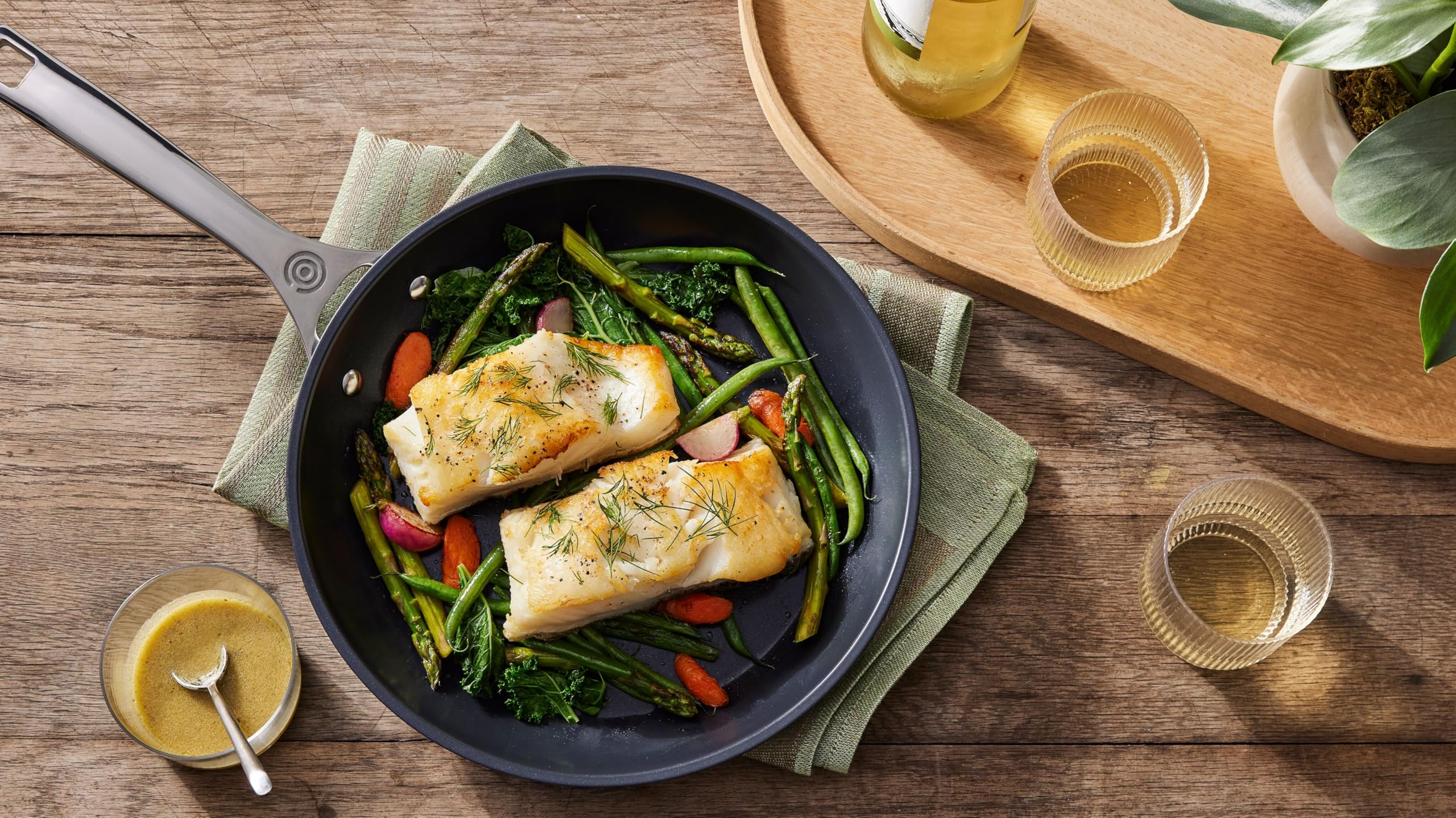 Amazon | Le Creuset (ル・クルーゼ) 強化ガラス ノンスティック プロ