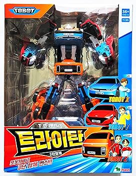 Amazon.co.jp: SSmall TOBOT TRITAN X Y Z ビッグサイズ 一体化 変形