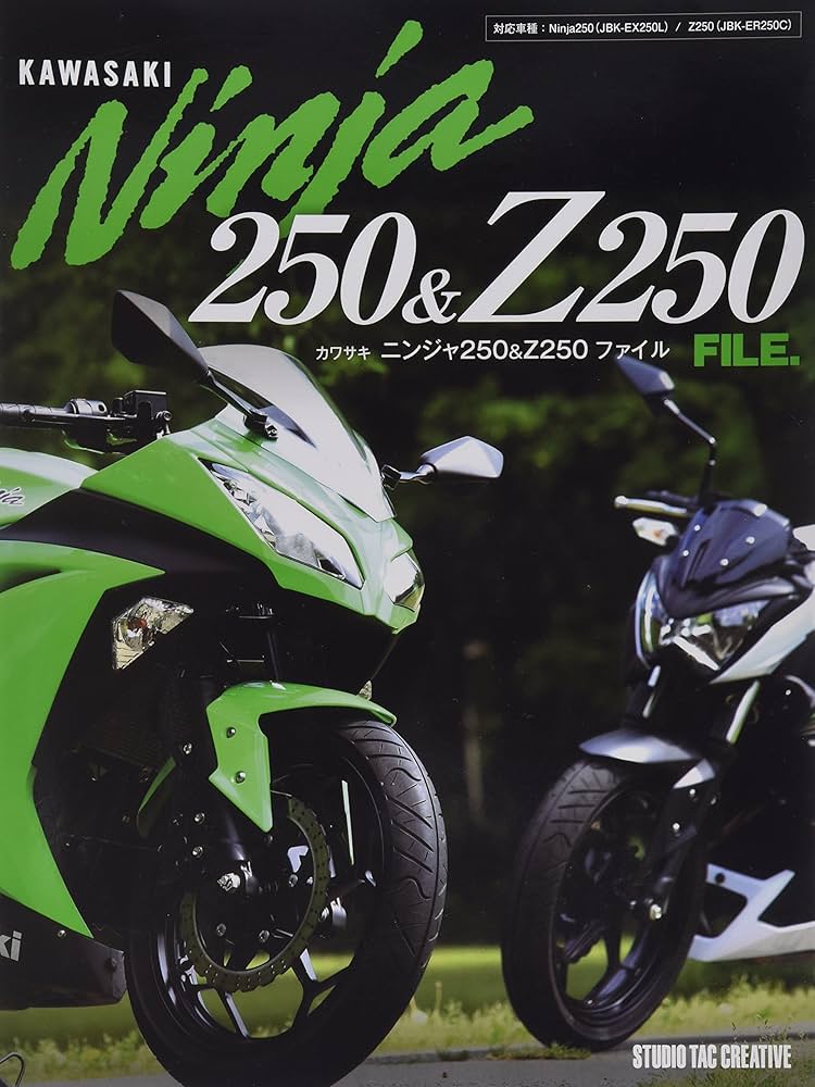 KAWASAKI Ninja 250 & Z250 FILE. | 株式会社スタジオタック