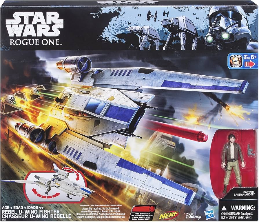 Amazon.com: Star Wars: Rogue One Rebel U-Wing Fighter : Toys & Games
