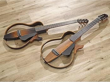 Amazon.com: Yamaha SLG200S NT Steel String Silent Guitar with Hard