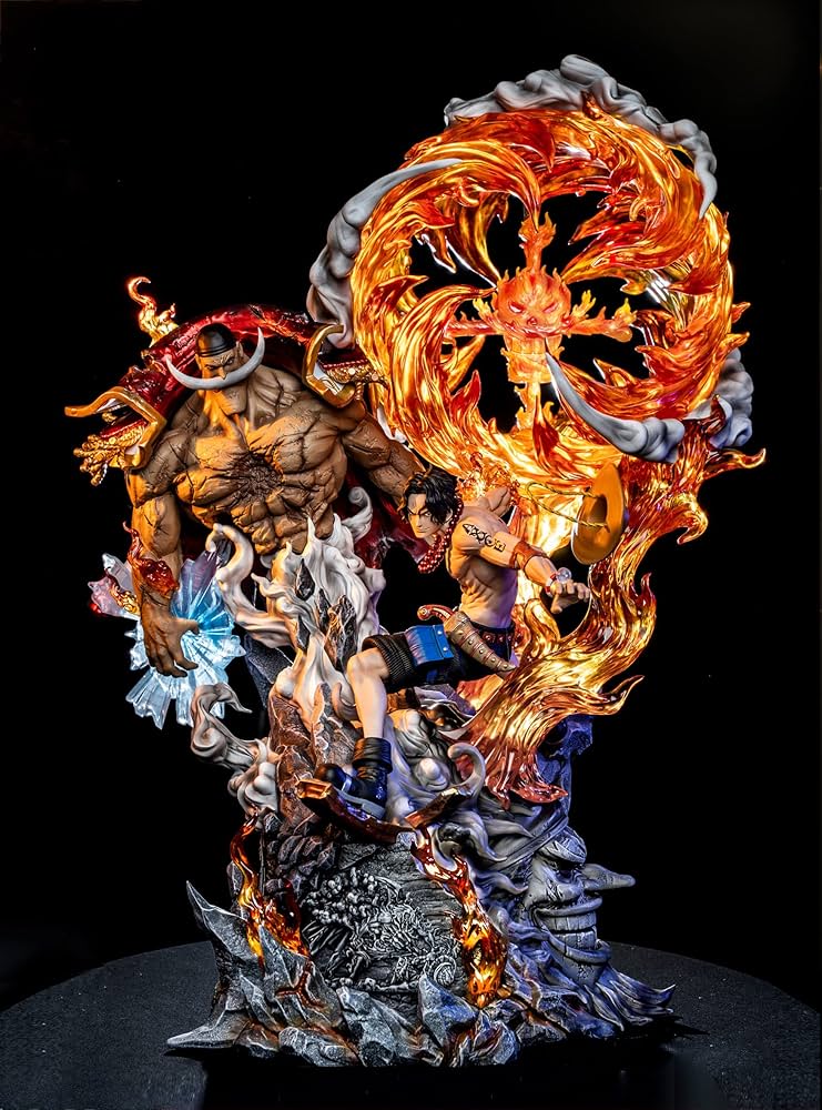 Amazon.co.jp: ポートガス・D・エース 白ひげ フィギュア 1/6スケール