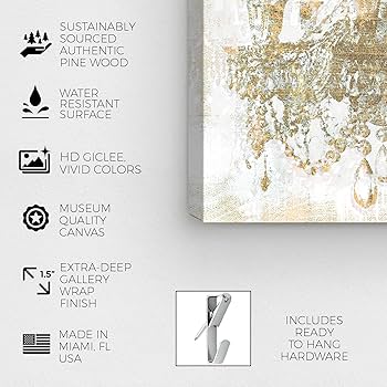 Amazon.co.jp: Oliver Gal Artist Co. ファッションとグラムのゴールド