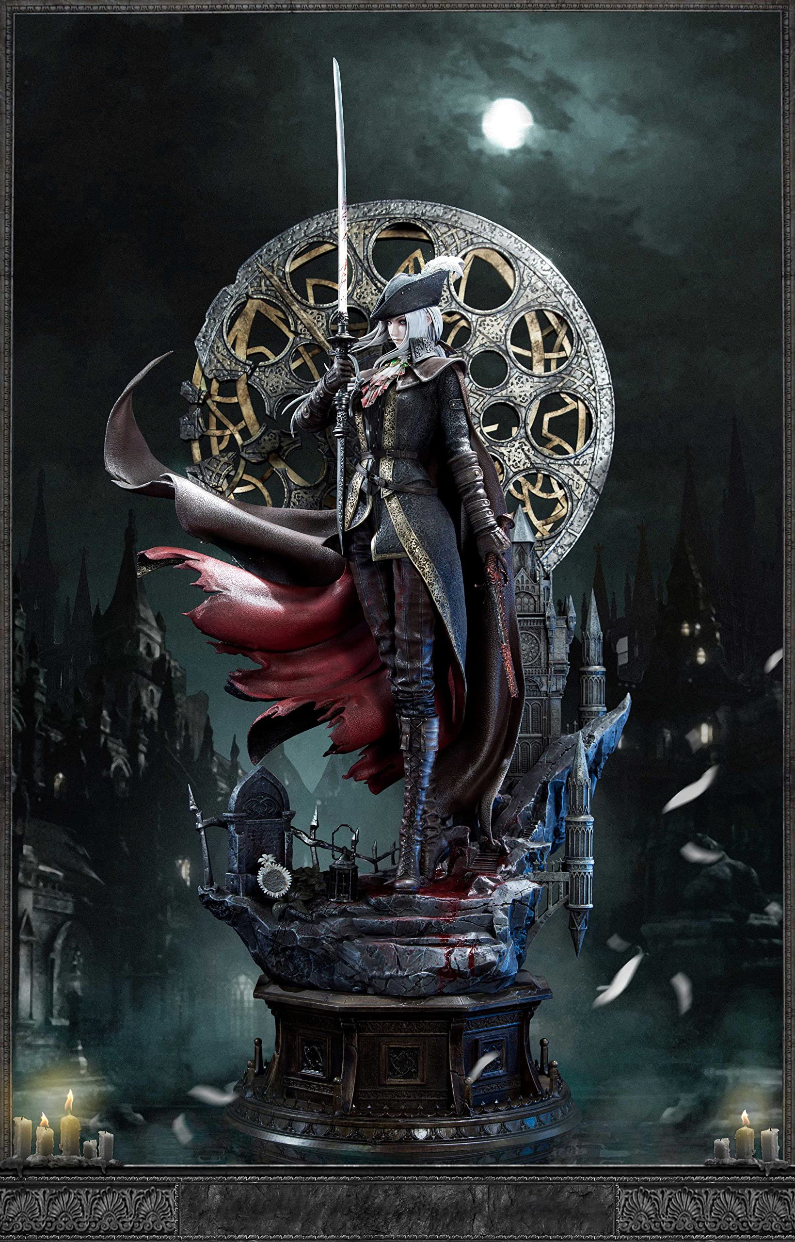 Amazon.co.jp: 時計塔のマリア 人形 フィギュア 1/4スケール 塗装済み