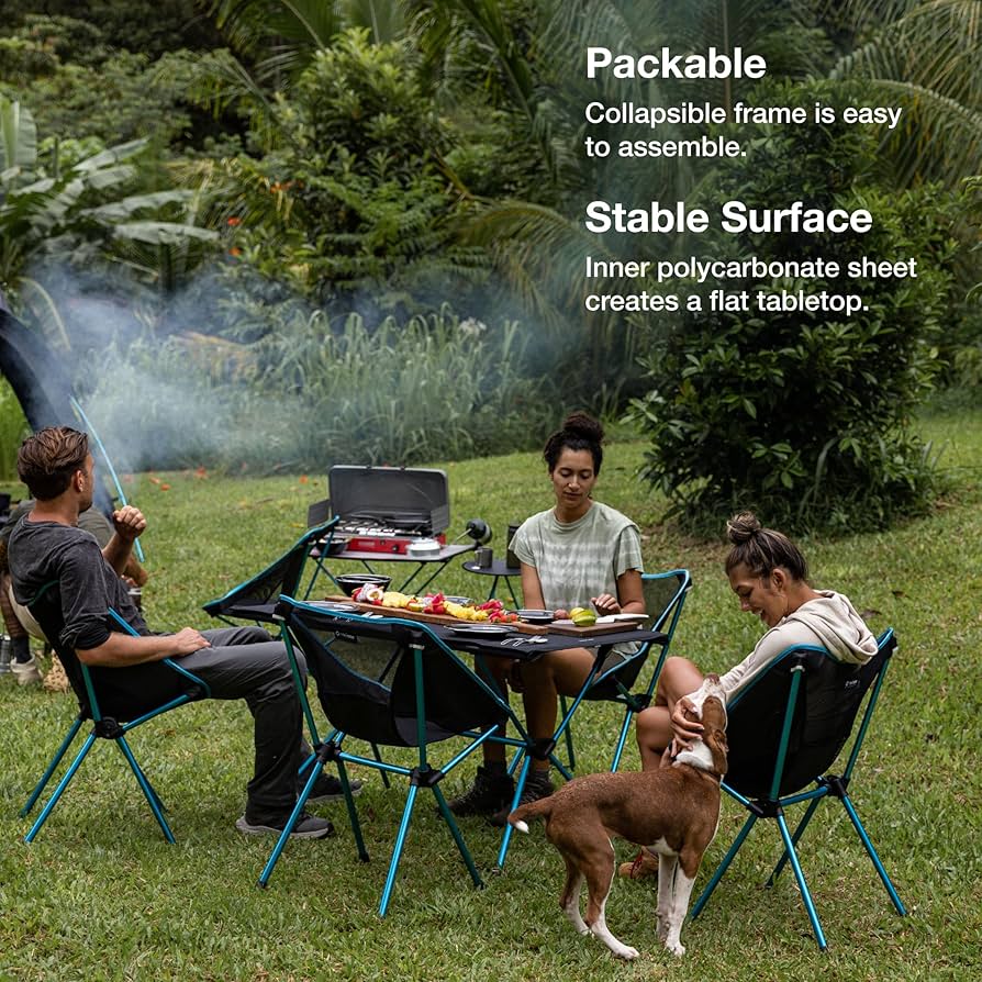 Amazon.com: Helinox Table Four Oversize, Packable Camping Table