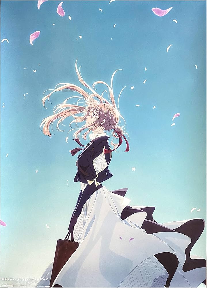 Amazon.co.jp: 劇場版 ヴァイオレット・エヴァーガーデン ART POSTER