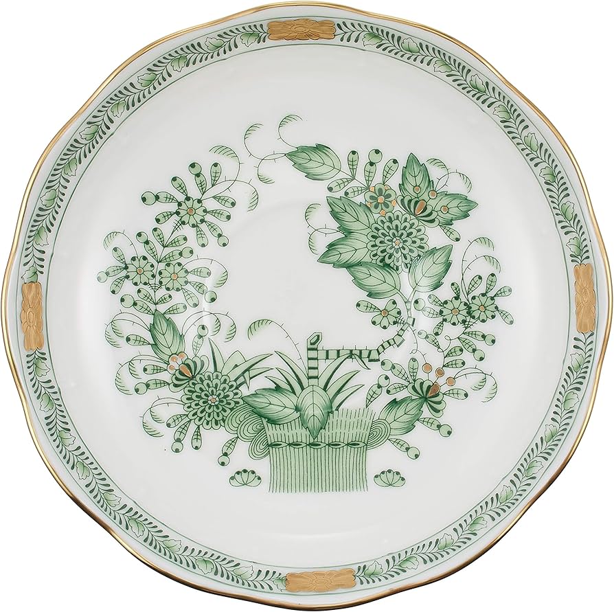 Amazon｜ヘレンド(HEREND) FV インドの華・グリーン ティーカップ