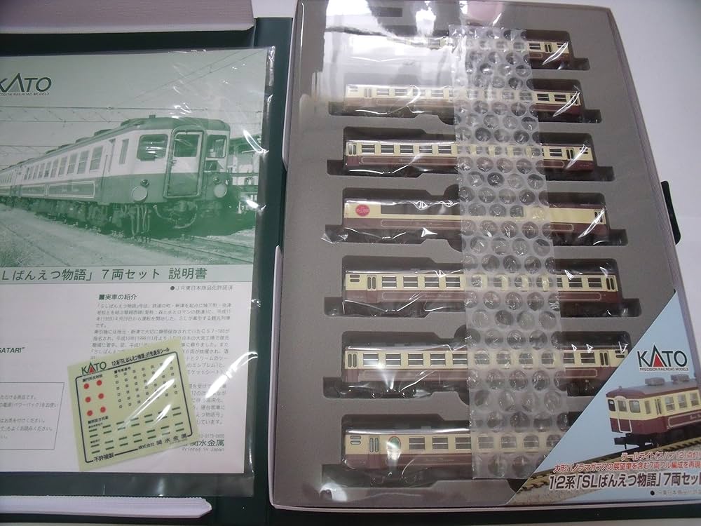 Amazon.co.jp: KATO 10-269 12系 SLばんえつ物語 7両セット : 本