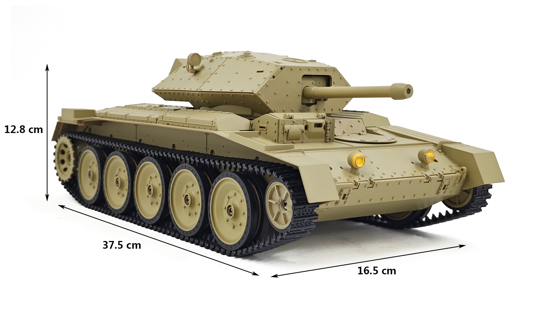 Amazon.co.jp: ラジコン 戦車2.4GHz 1/16イギリス巡航戦車クルセーダー