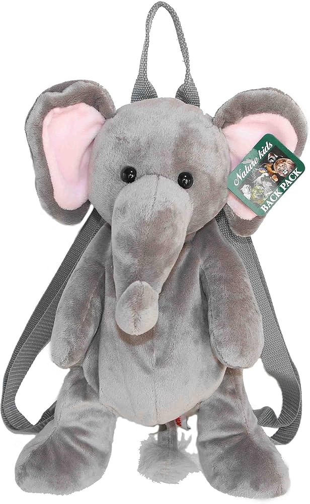 Amazon.co.jp: オーロラ ワールド ぬいぐるみ バックパック ゾウ
