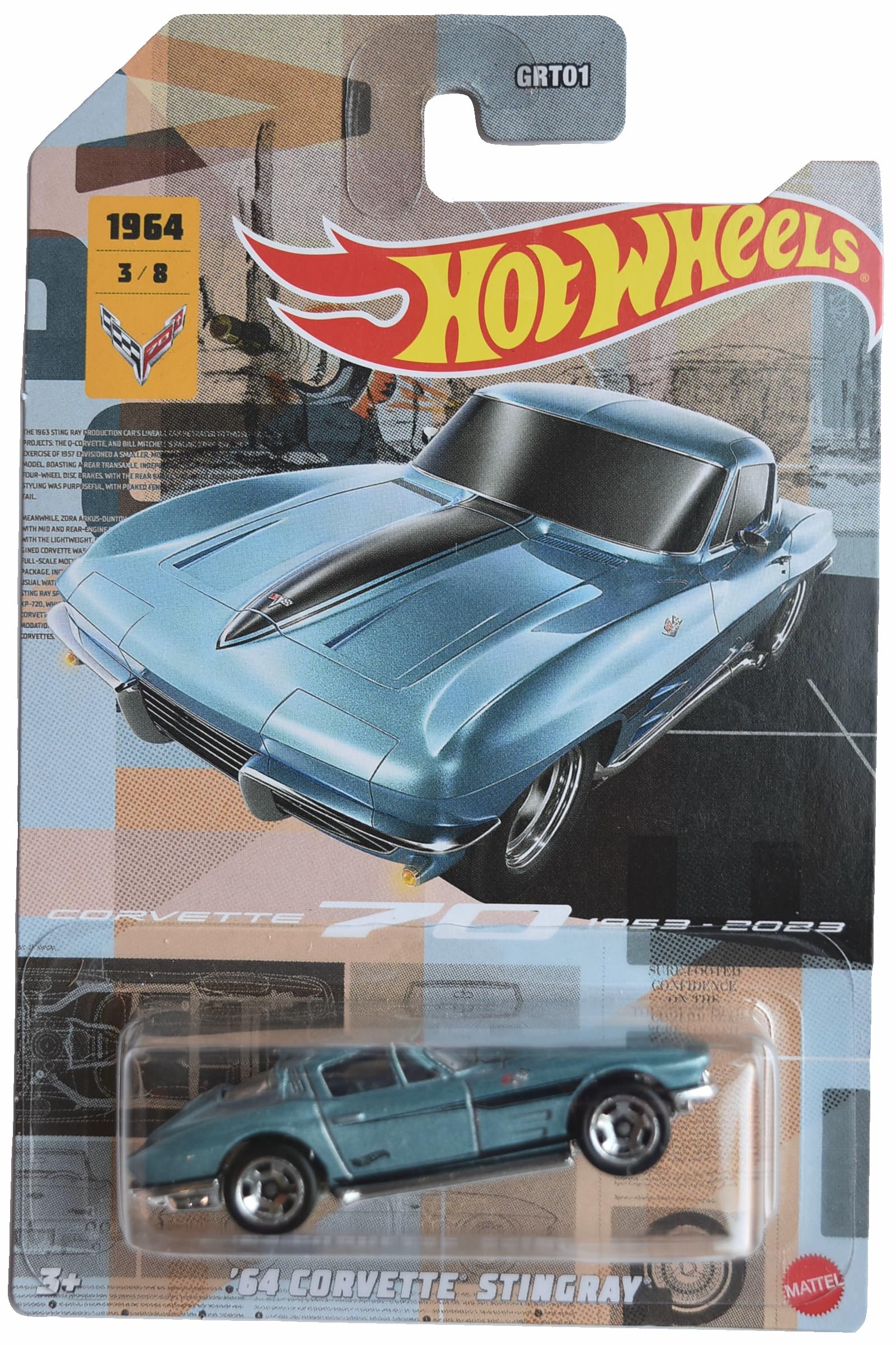 Amazon.com: Hot Wheels '64 Corvette Stingray : Toys & Games