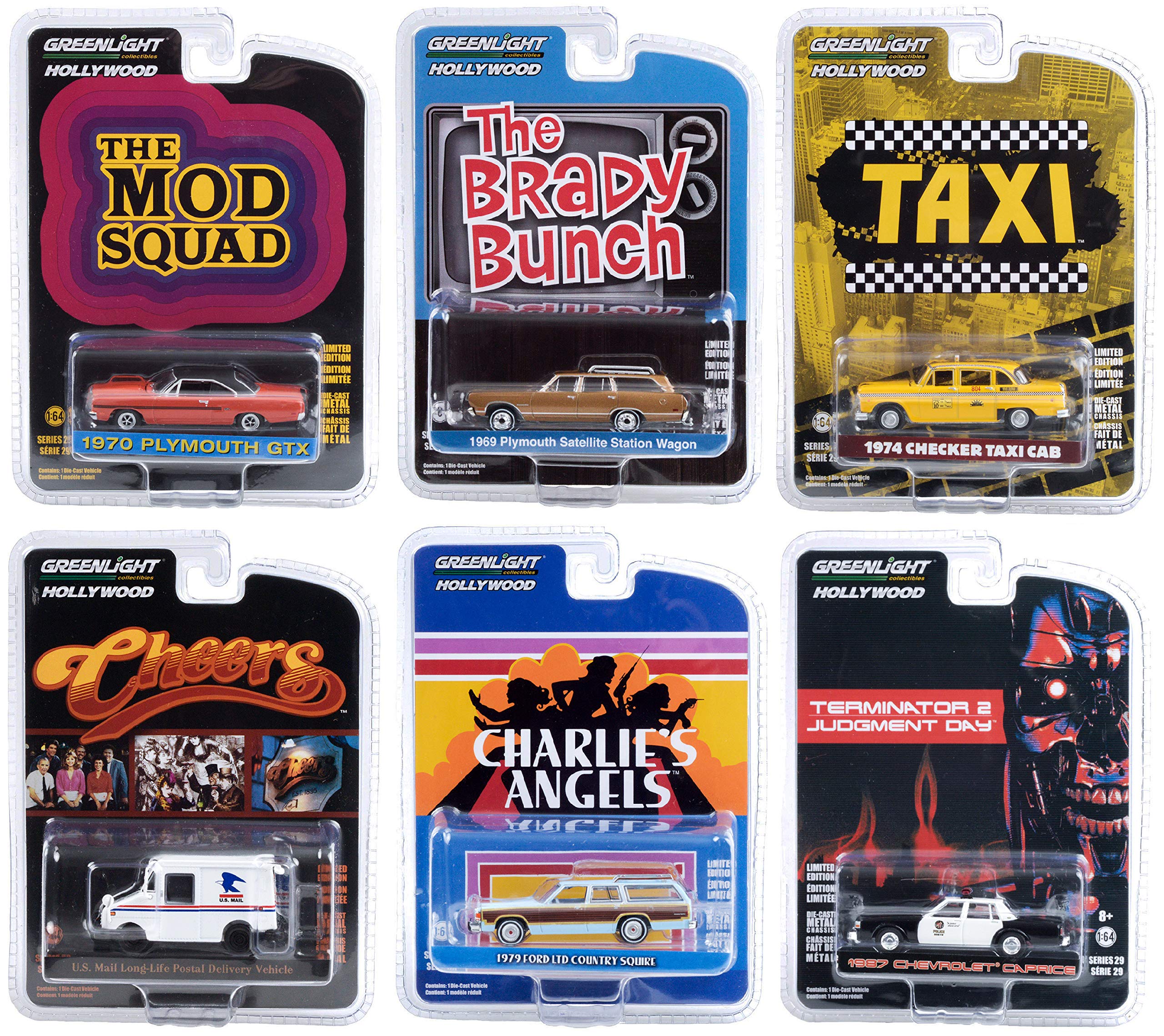 Amazon.co.jp: ,グリーンライト 1/64 ハリウッドシリーズ 29 1BOX 6台