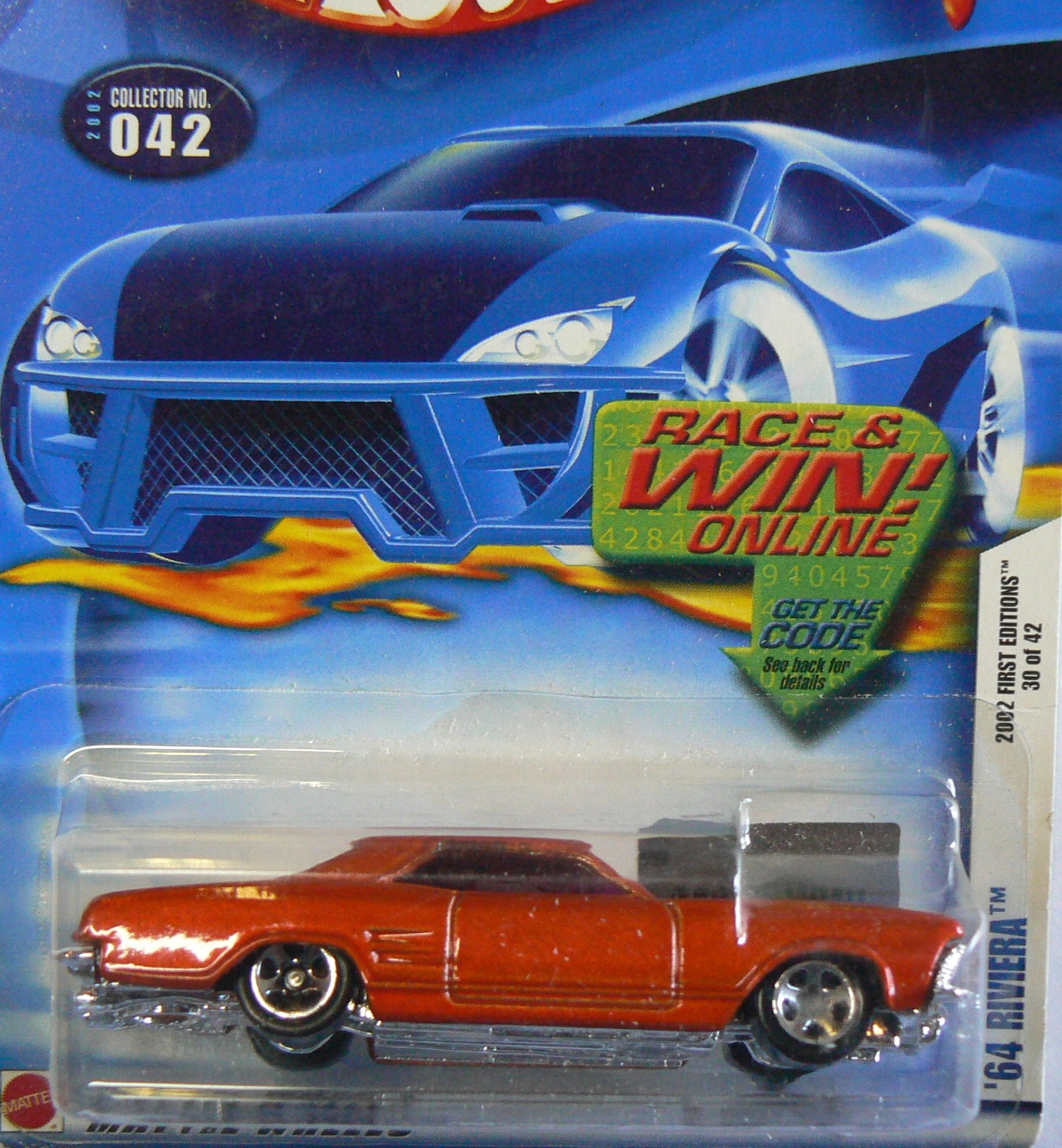 Amazon.com: Hot wheels 2002 First Edition `64 Riviera #30 of 42