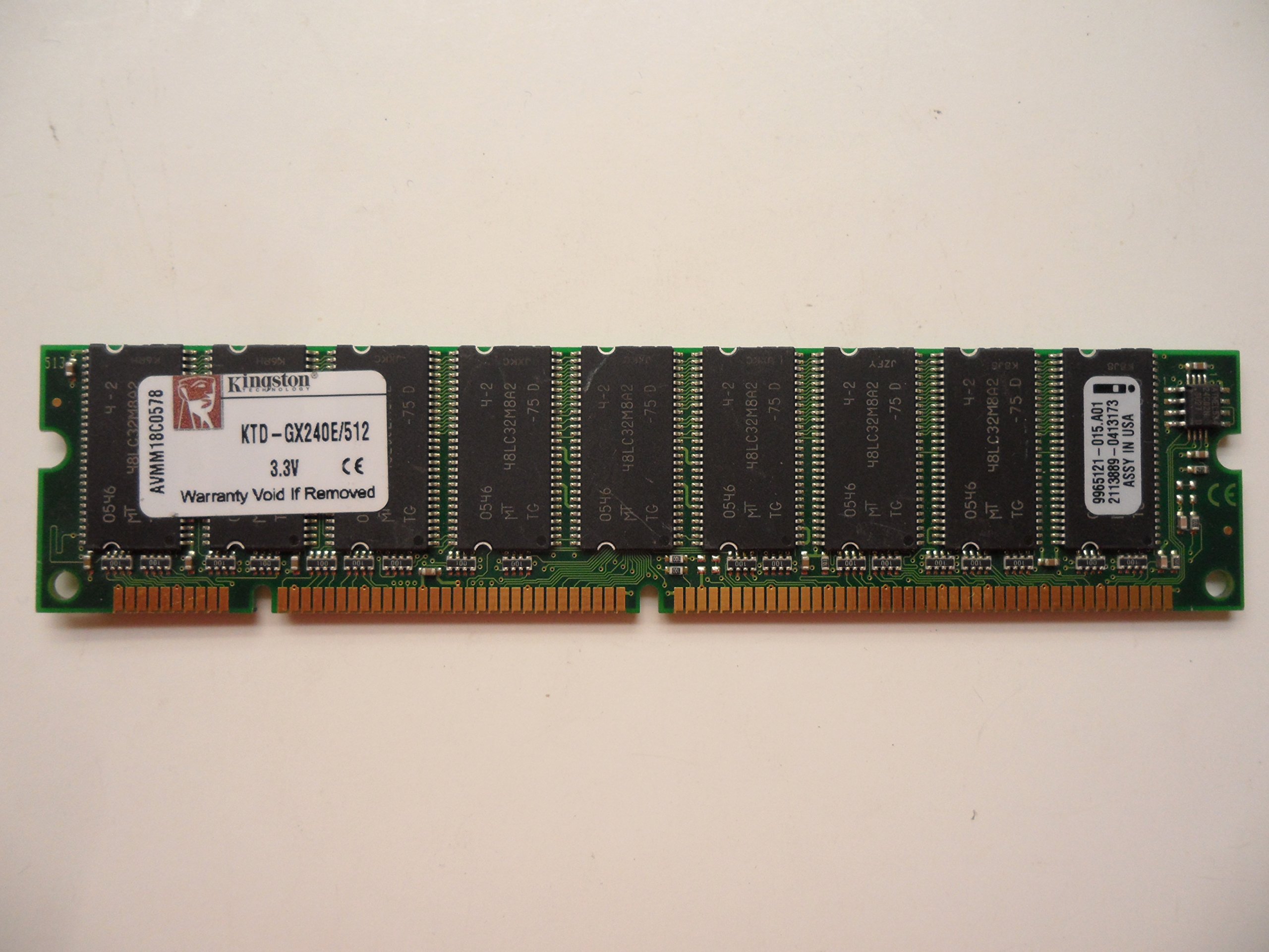 Memory Upgrades 512MB 168-Pin 133Mhz DIMM SDRAM at Amazon.com