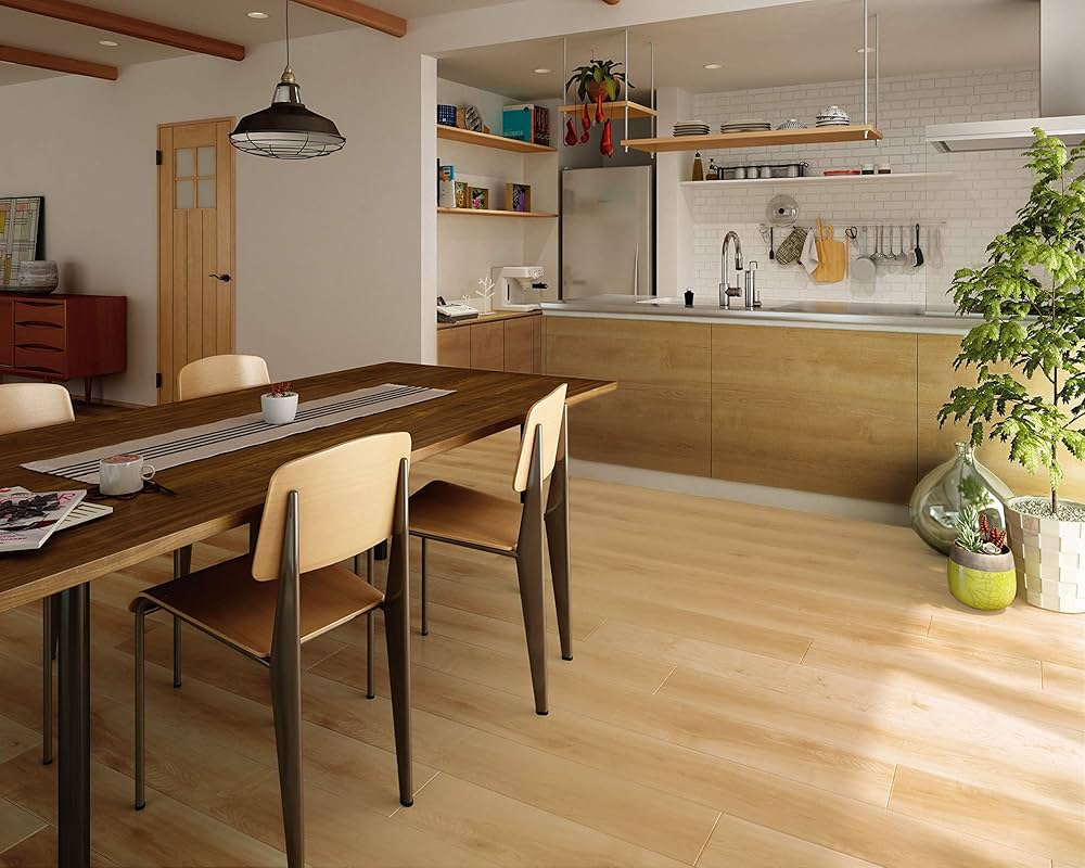 Amazon | 大建工業 特殊加工化粧シート床材 トリニティ チェリー柄