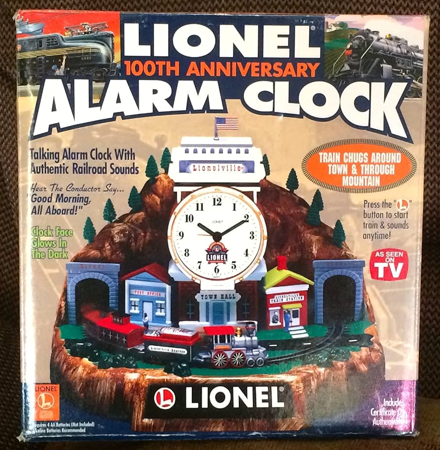 Lionel alarm clock(100th anniversary) : Amazon.sg: Home