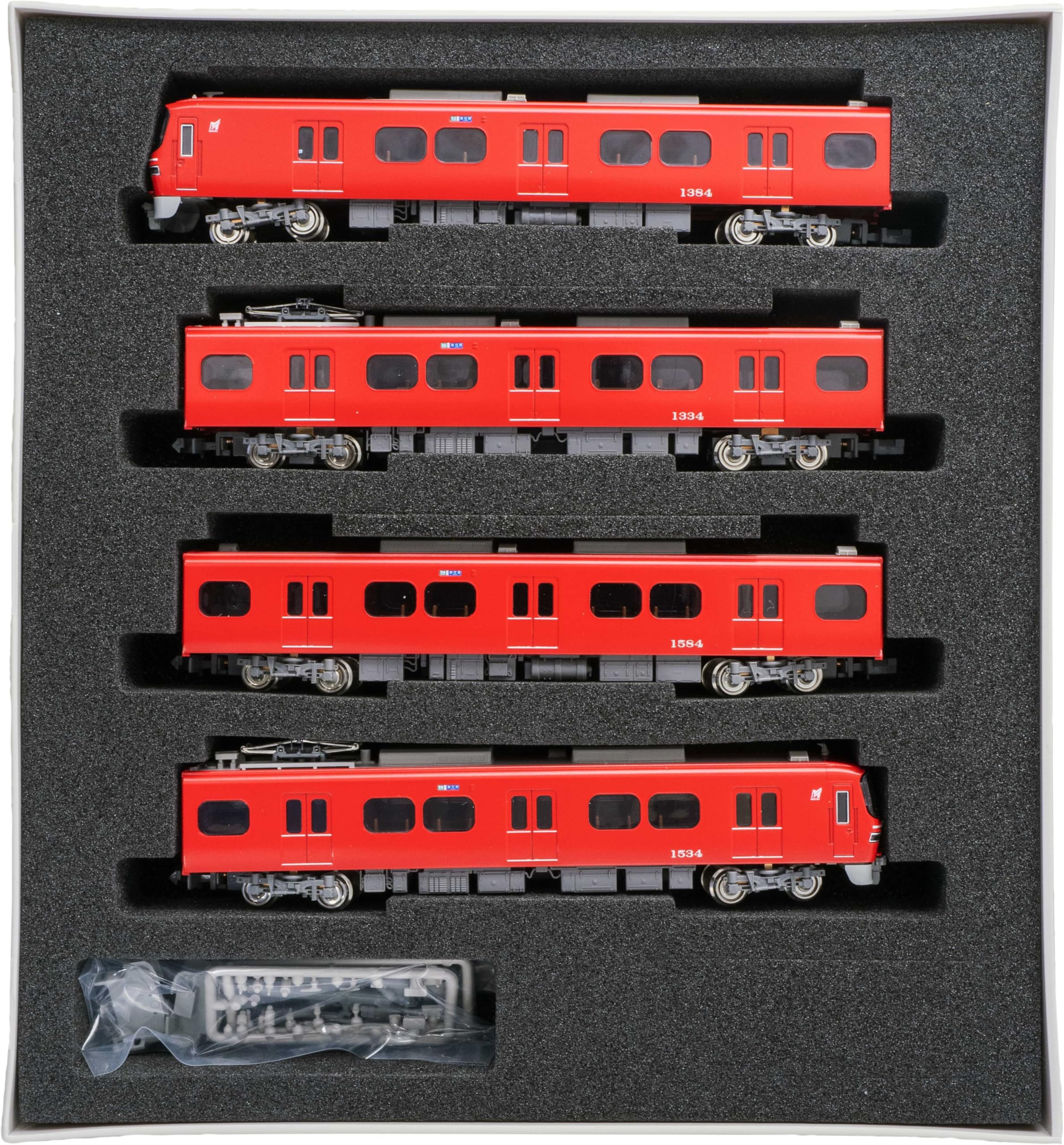 Amazon | グリーンマックス Nゲージ 名鉄1380系 4両編成セット (動力