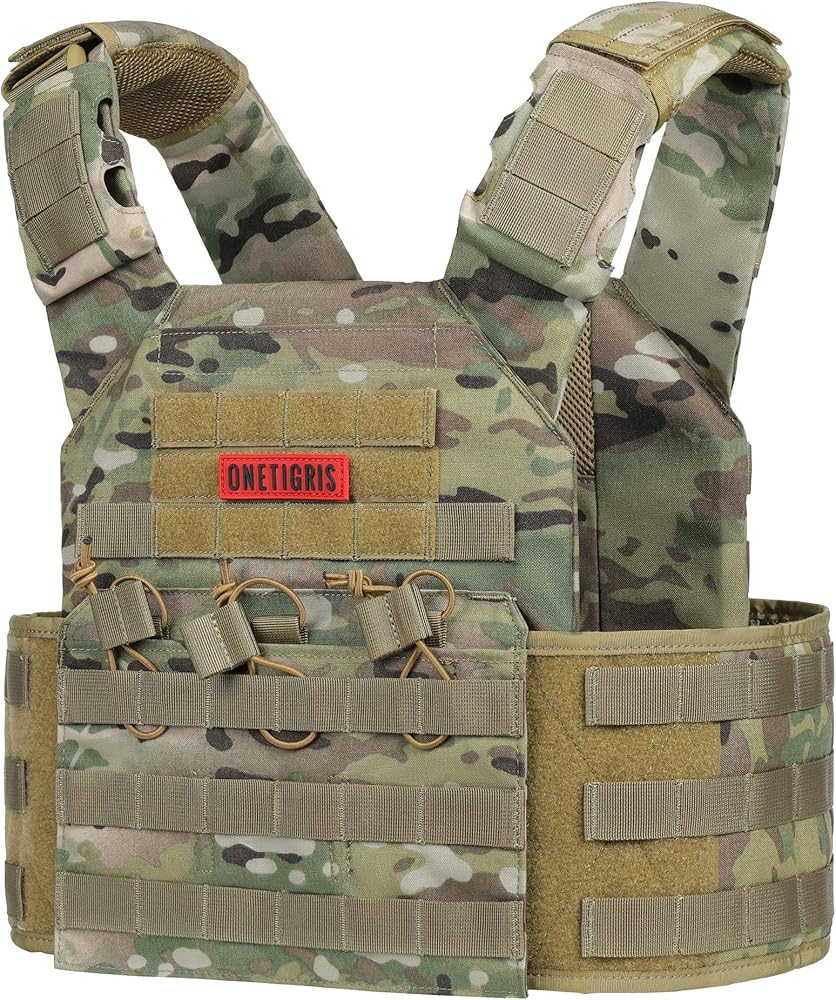 Amazon.co.jp: [ONETIGRIS] プレートキャリアタイプベストPLPC ダミー