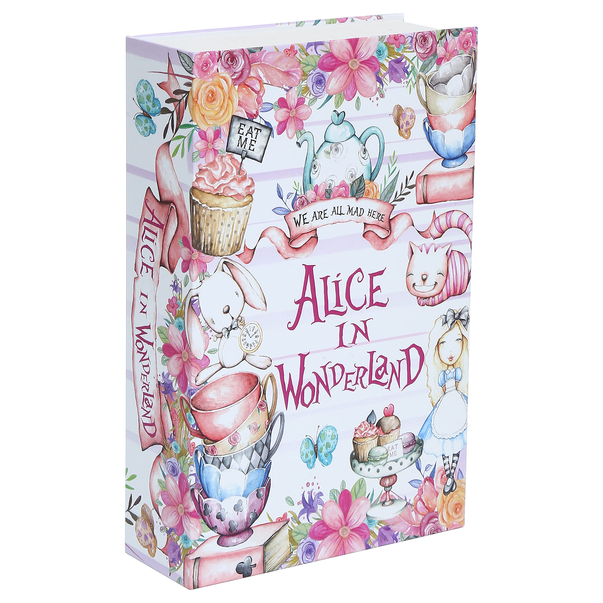 Amazon.co.jp: ALICE 本金庫 キーロック付き リアルページ ポータブル