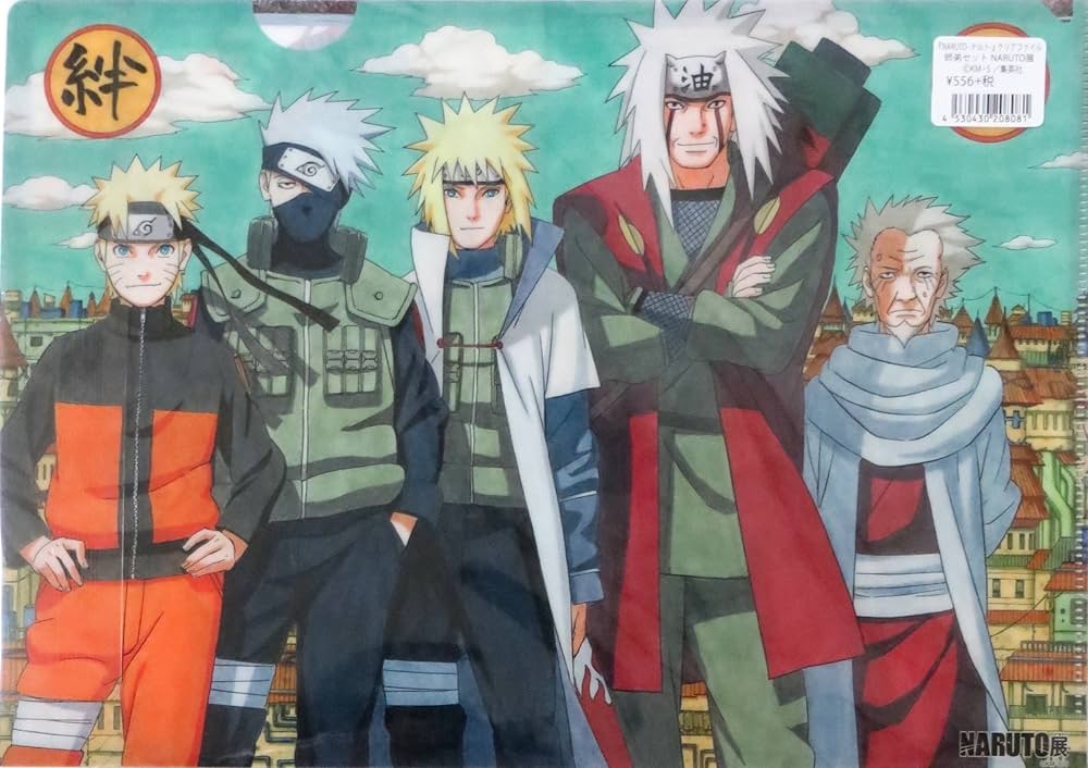 Amazon.co.jp: NARUTO-ナルト-展 クリアファイル 「師弟セット」2枚組