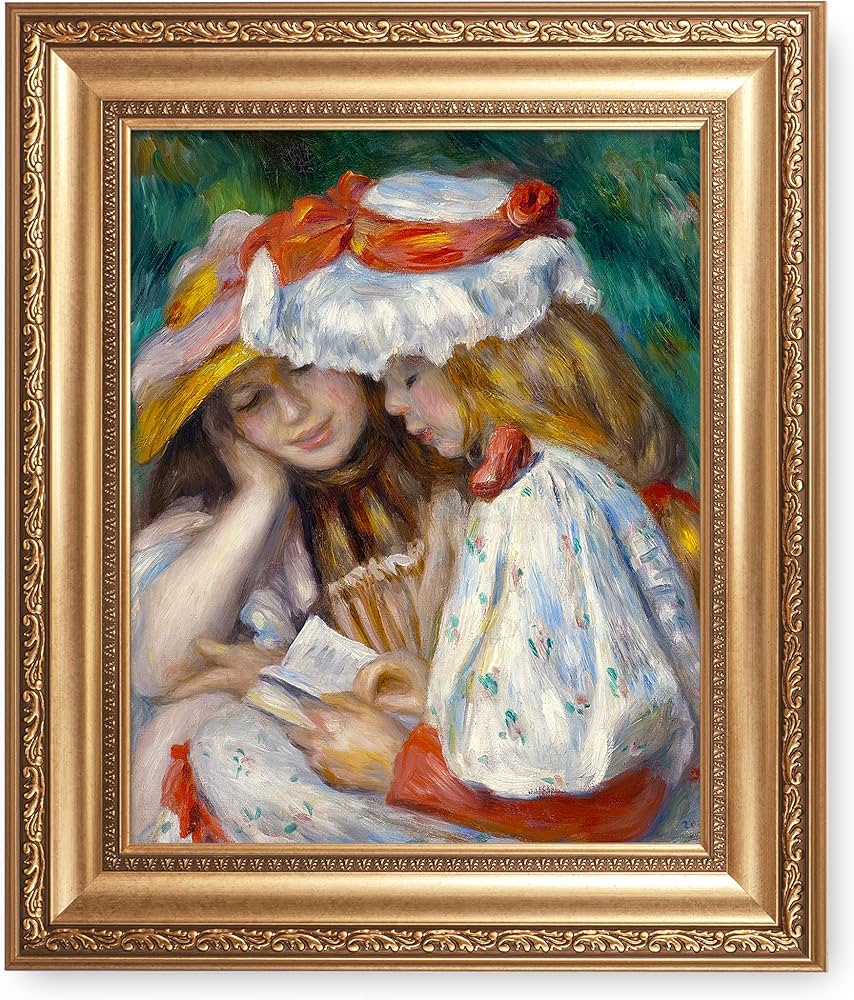 Amazon.co.jp: ピエール=オーギュスト・ルノワール作 2人の少女 絵画