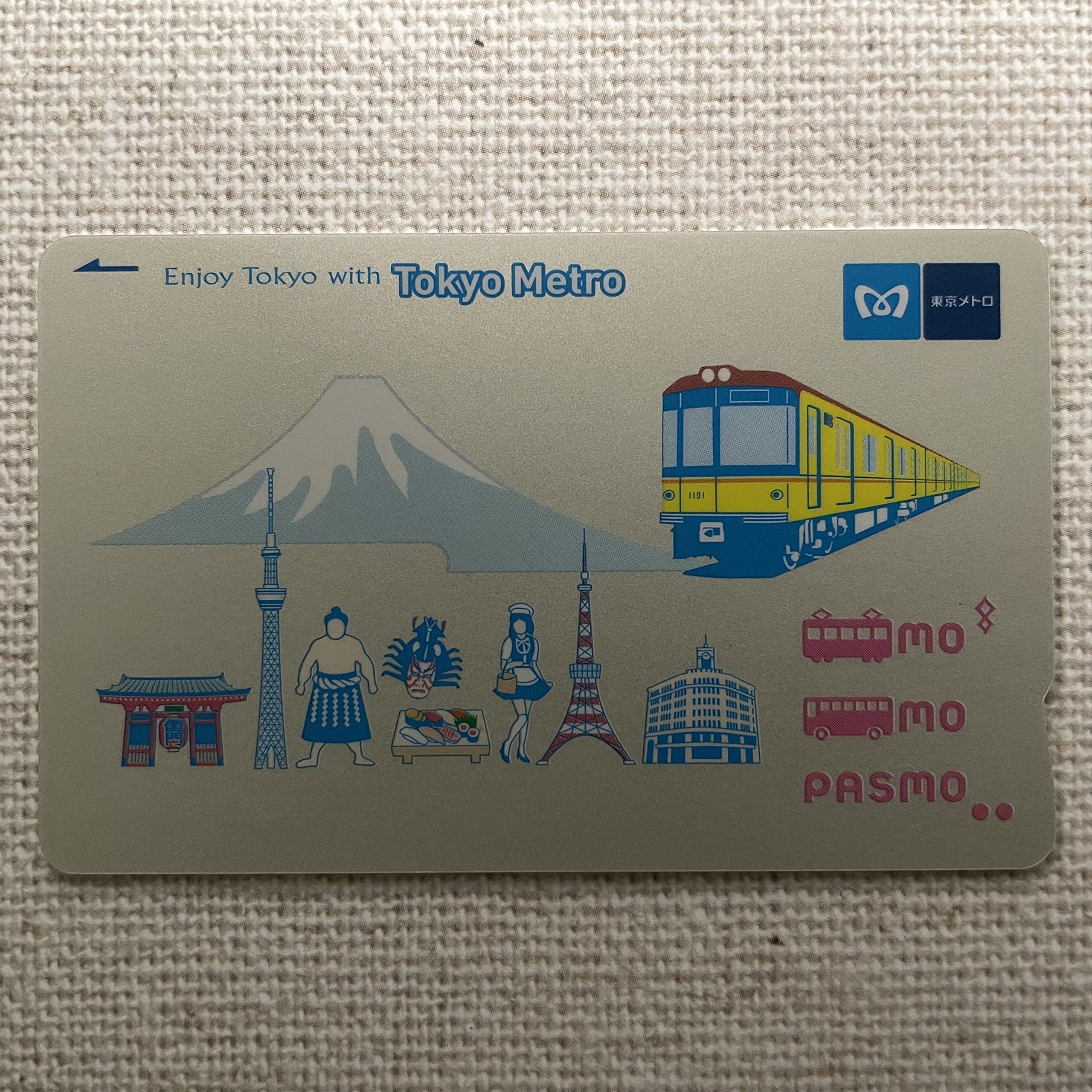 Amazon.co.jp: 使用可能 東京メトロPASMO パスモ 訪日外国人専用 限定