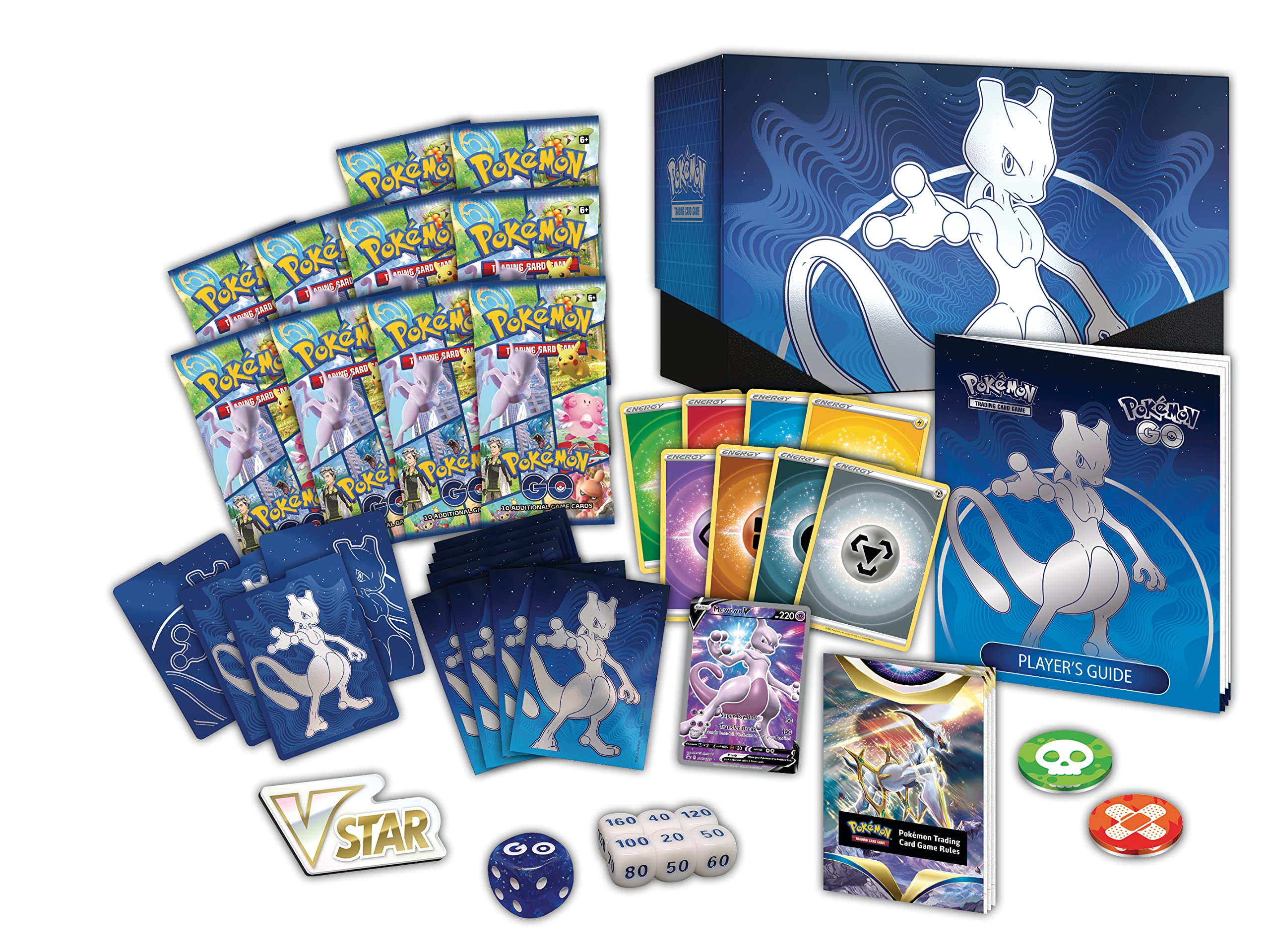 Pokémon TCG: Pokémon GO Elite Trainer Box (10 Boosters, Mewtwo