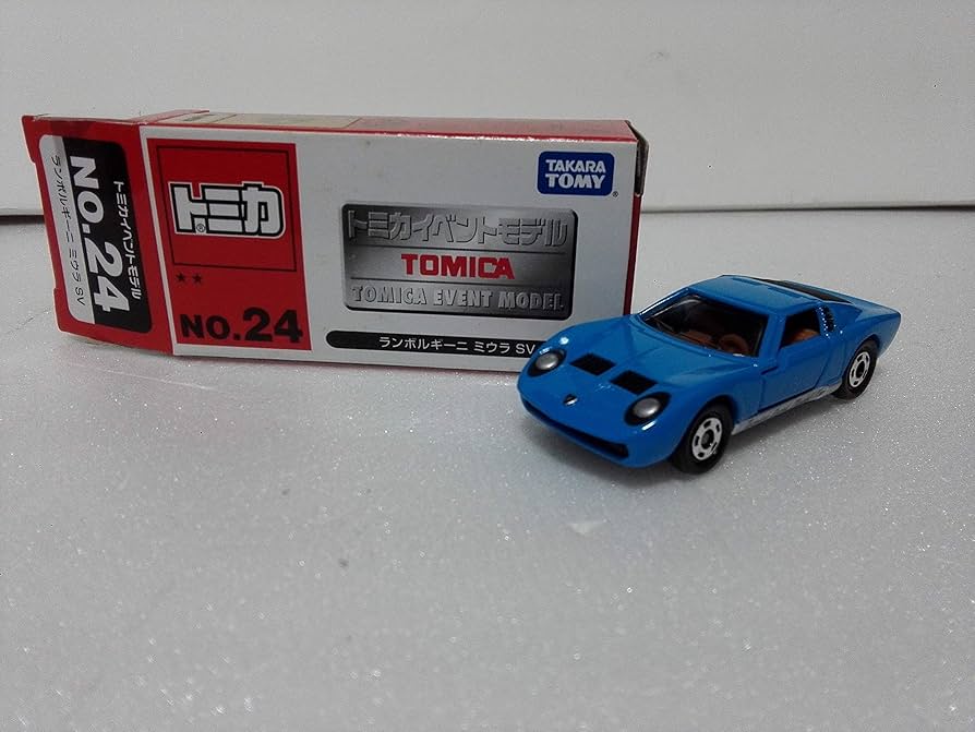 Amazon.co.jp: 絶版 トミカイベントモデル №24 ランボルギーニ ミウラ