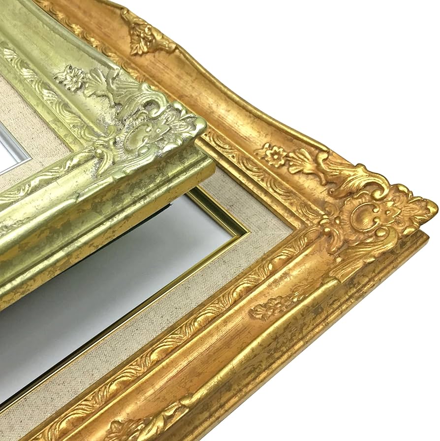 Amazon.co.jp: 【ルイ式油額】高級油絵額・キャンバス額・豪華油絵額