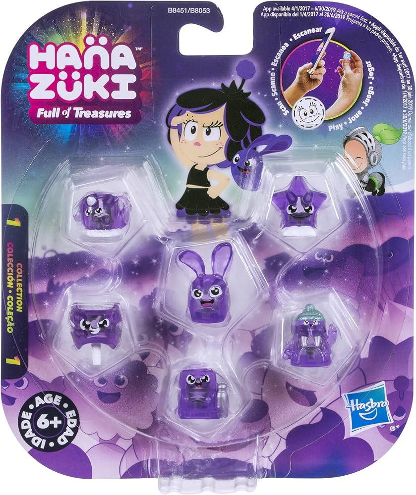 Amazon.com: Hanazuki Treasure 6-Pack Purple/Courageous (Collection