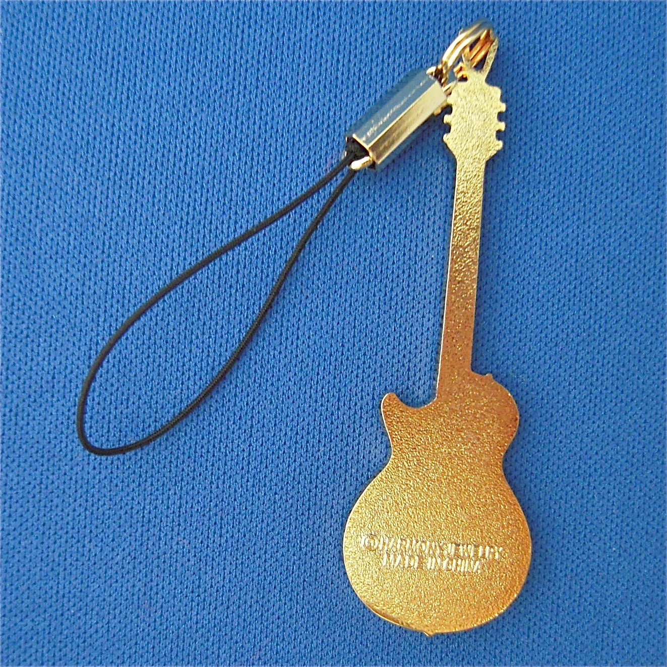 Amazon.co.jp: ギブソン レスポール ギター 携帯ストラップ (白