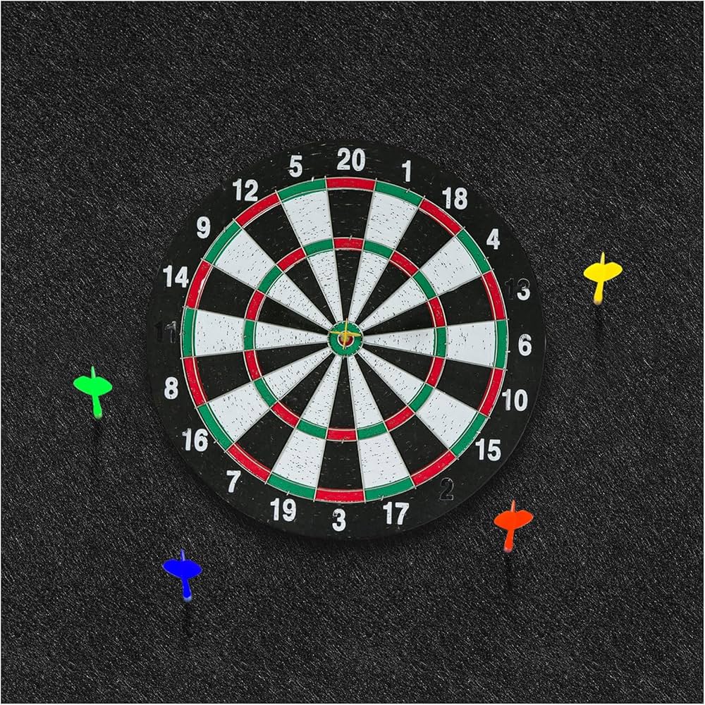 Amazon.co.jp: Hahafelt ダーツボードバッキングフェルト壁タイル