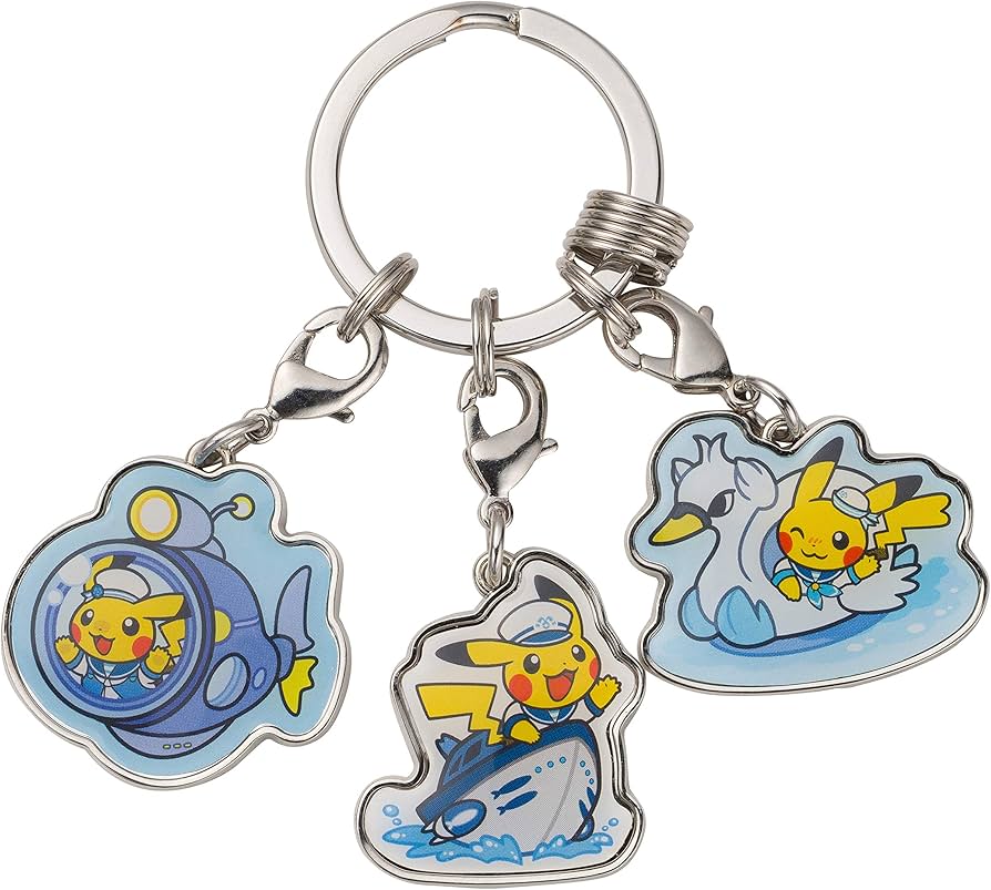 Amazon.co.jp: ポケモンセンターオリジナル 3連キーホルダー ポケモン