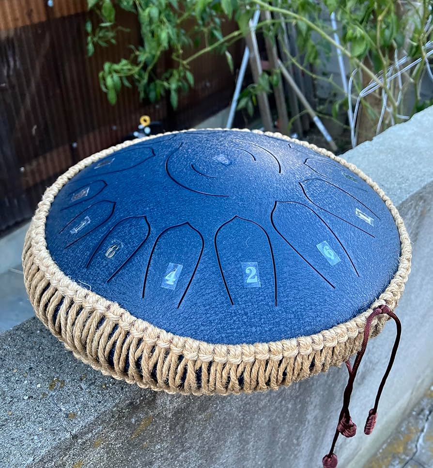 Amazon | 弥音閣13インチ15音専門家、C調、タングドラム 、スリット