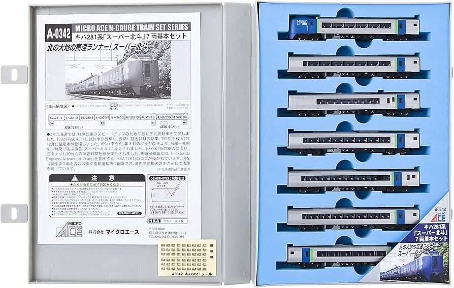 Amazon | マイクロエース Nゲージ キハ281系スーパー北斗7両基本セット