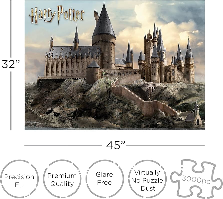 Amazon.co.jp: Harry Potter Hogwarts 3000 Pc Puzzle : おもちゃ