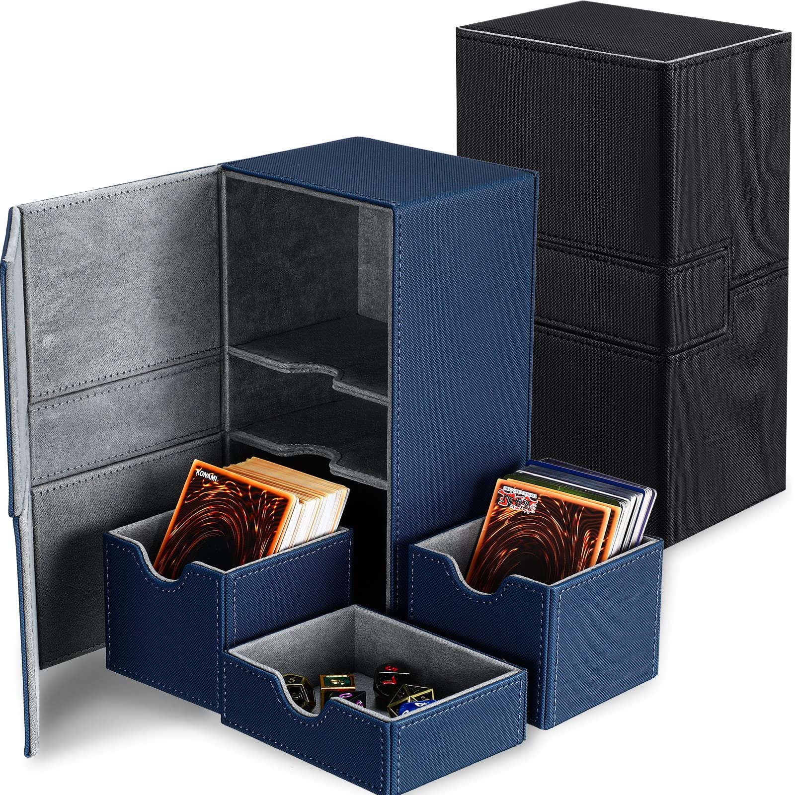 Amazon.co.jp: 2ボックス ダブルデッキカードボックス MTGカード対応