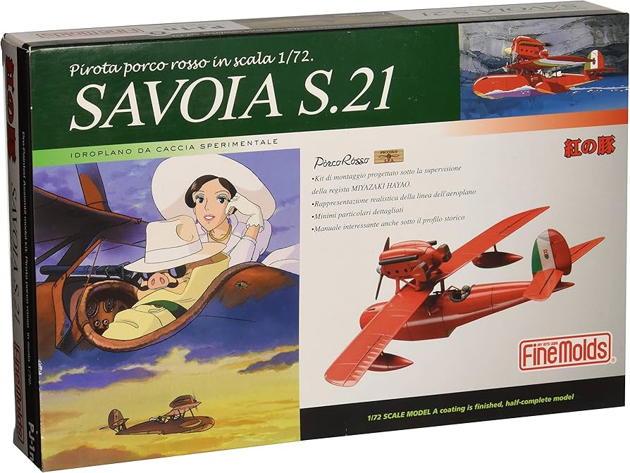 Amazon | ファインモールド 紅の豚 サボイアS.21 試作戦闘飛行艇 PJ1n