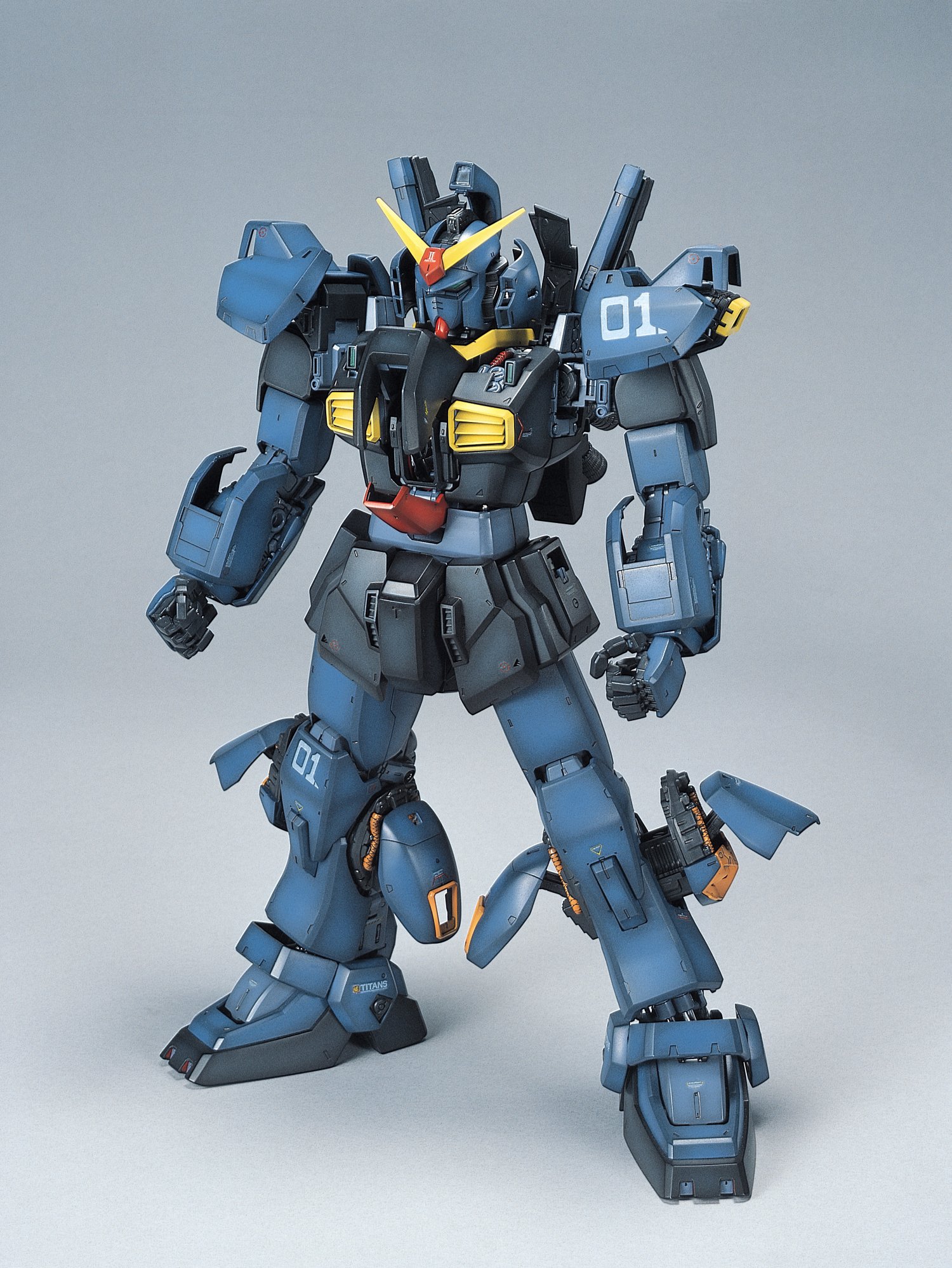Amazon | PG 1/60 RX-178 ガンダムMk-II (ティターンズカラー) (機動